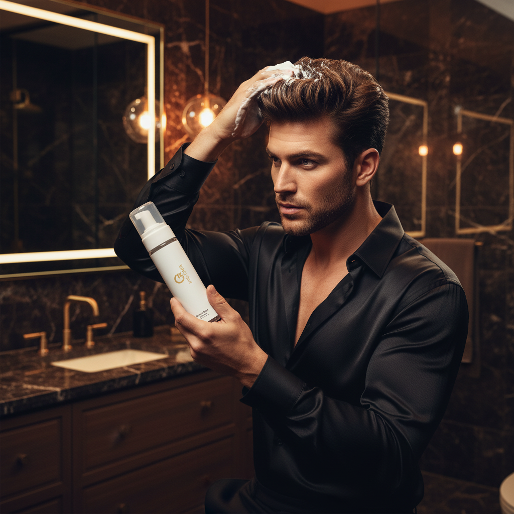 GR PRO CARE Bounce Boost Mousse Lifestyle
