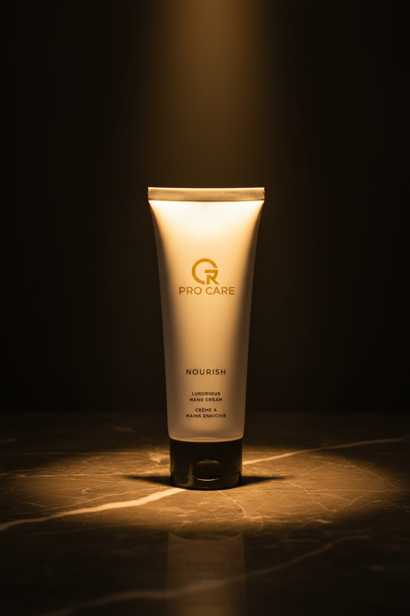 Nourish Hand Cream - dark marble editorial