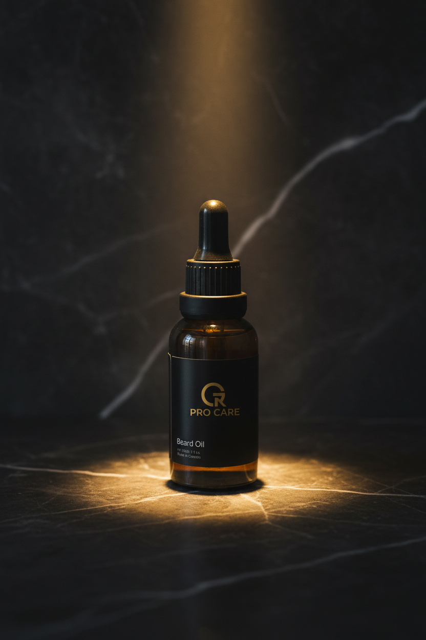 Beard Oil Speakeasy - vertical editorial