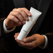 Manos sosteniendo GR Pro Care Soothing Emulsion