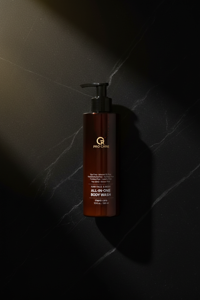 All-in-One Body Wash - vertical editorial