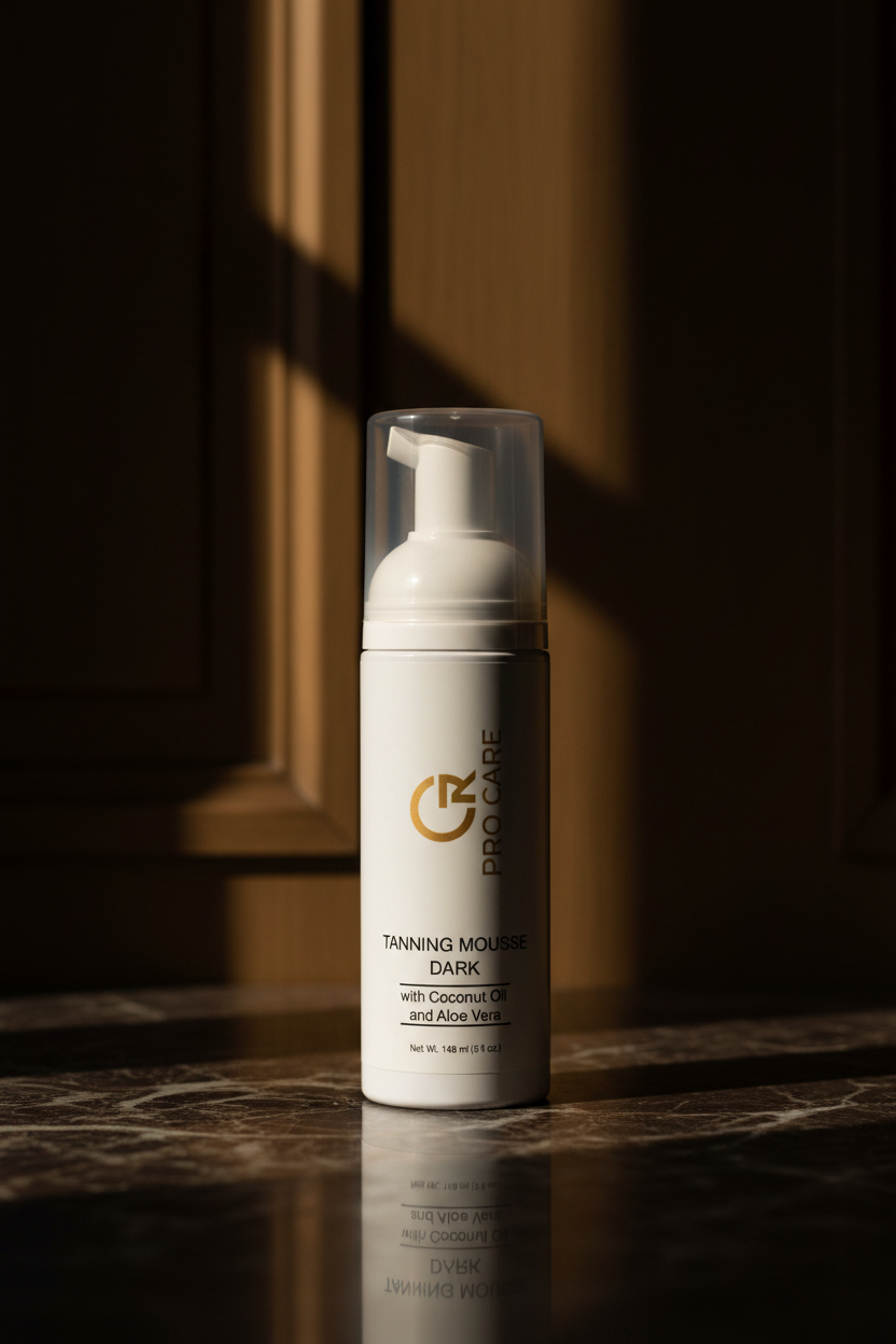Self-Tanning Mousse Express Tan - vertical editorial